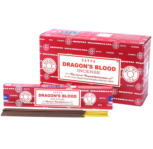 Dragon's Blood Incense Sticks - Incense Sticks - Keshet Crystals in Petersfield