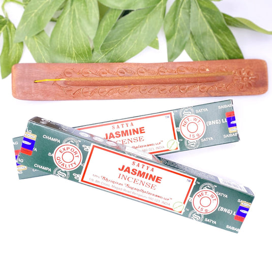 Jasmine Incense to Promote Relaxation & Happiness - Incense Sticks - Keshet Crystals in Petersfield