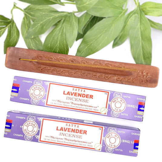 Lavender Incense to Relieve Stress & Create a Calming Environment - Incense Sticks - Keshet Crystals in Petersfield