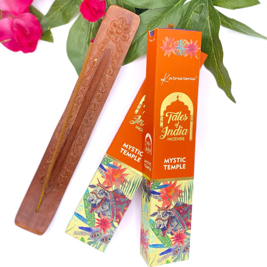 Mystic Temple Incense to Invigorate - Incense Sticks - Keshet Crystals in Petersfield