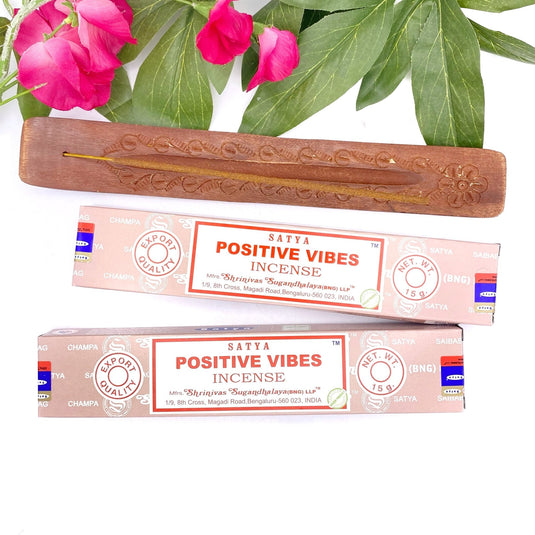 Positive Vibes Incense to Promote a Positive Outlook & Inspire - Incense Sticks - Keshet Crystals in Petersfield