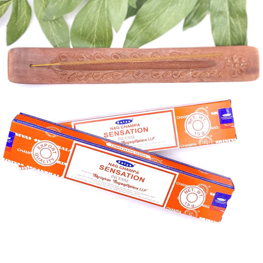 Sensation Incense to Energise & Motivate - Incense Sticks - Keshet Crystals in Petersfield