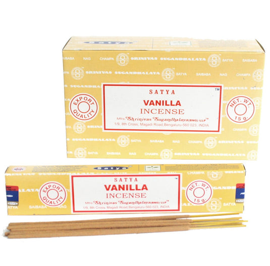 Vanilla Incense Sticks - Incense Sticks - Keshet Crystals in Petersfield