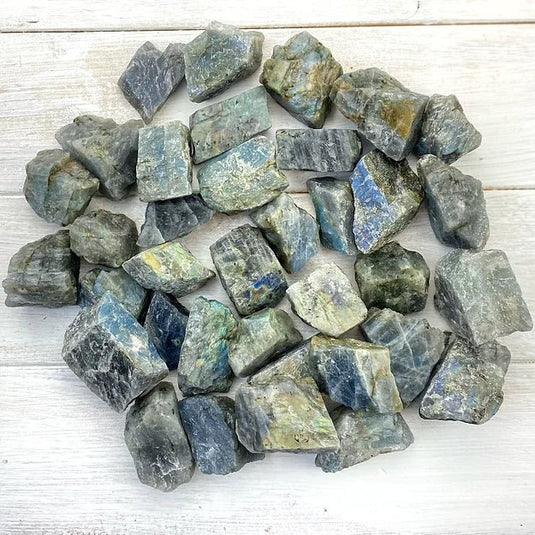 Raw Labradorite for Awakening & Intuition - Rough Crystals - Keshet Crystals in Petersfield