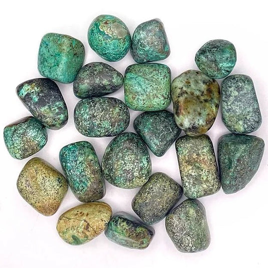 African Turquoise Tumblestone - Tumblestones - Keshet Crystals in Petersfield