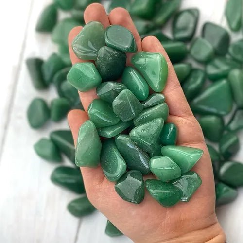 Green Quartz Tumblestone to Awaken Love & Prosperity - Tumblestones - Keshet Crystals in Petersfield